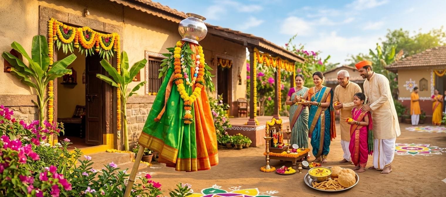 गुढ़ी पाड़वा 2026 में कैसे सजाएं गुढ़ी? जानें इसका इतिहास और नीम के फ़ायदे