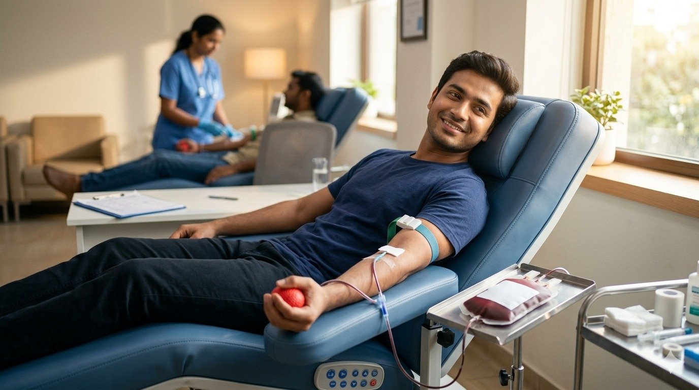 जो खून किसी की जान बचाता है, वो आपके अपने दिल को भी मज़बूत करता है