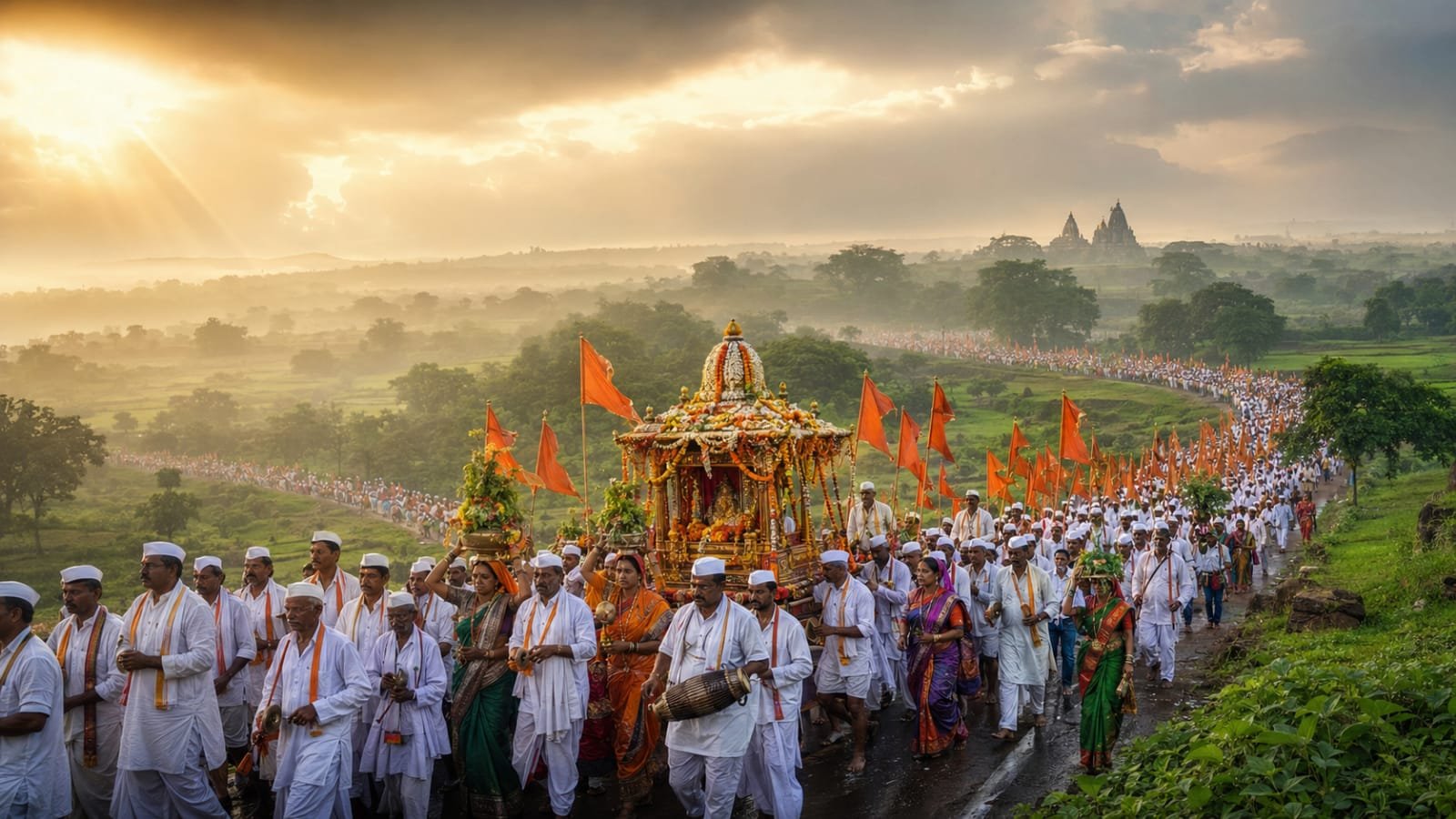 पंढरपुर वारी: भगवान विट्ठल की अद्भुत यात्रा और इसका महत्व