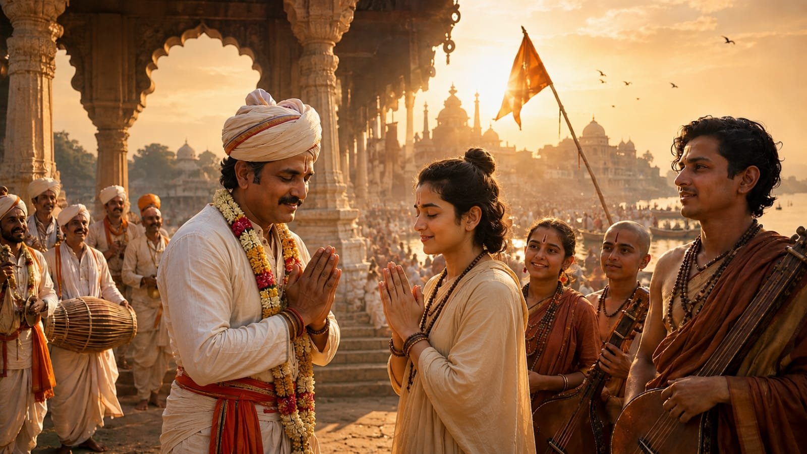 संत ज्ञानेश्वर और नामदेव का मिलन: तीर्थयात्रा से संजीवनी समाधि तक